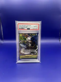 Bandai One Piece TCG Trafalgar Law OP10-119 Parallel Alt Art SEC PSA 10 - Image 1