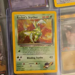 Pokemon Rocket's Scyther Team Rocket Holo Card 13/132 Blinding Scythe - Image 1