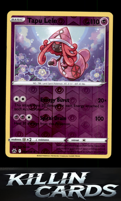 Reverse Holofoil Tapu Lele 064/159 Pokemon Holo Rare SWSH: Crown Zenith Card NM - Image 1