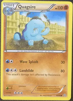 Quagsire 39/98 XY - Ancient Origins Regular - Pokemon Card - Image 1