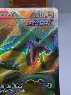 Rayquaza V 193/203 Full Art Ultra Rare Evolving Skies Pokemon Card - Image 2