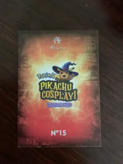 Pokemon Pikachu Cosplay Single Card ALIEN No. 15 - Image 2