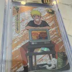 2025 KAYOU NARUTO PROMO CARDS, PSA MAGAZINE NARUTO UZUMAKI CGC 10 PRISTINE - Image 2