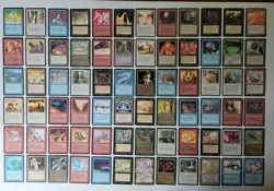 Magic the Gathering THE DARK Complete Set 119 Cards MtG WOTC 1994 NM/VG/LP Read - Image 1