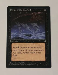 MTG Songs of the Damned - Ice Age NM - Image 1