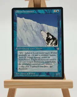 Gletschermauer Eiszeit Magic Karte MTG deutsch (Glacial Wall) - Image 1
