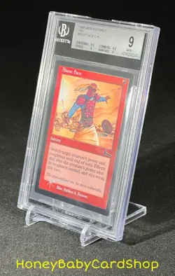 MTG Urza's Legacy Foil 1999 About Face BGS 9.0 MINT Silver Age Staple - Image 3