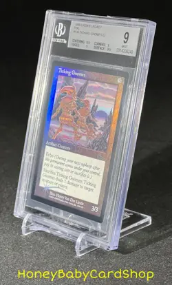MTG Urza's Legacy Foil 1999 Ticking Gnomes BGS 9.0Q++ (Quad++) MINT Silver Age - Image 3