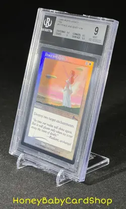 MTG Urza's Legacy Foil 1999 Peace and Quiet BGS 9.0 MINT Silver Age Staple - Image 3