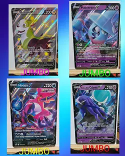 Pokemon Lot of 4 Jumbo Cards Promos M-NM Unplayed - Image 1
