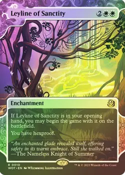 Leyline of Sanctity - Enchanting Tales WOT - Rare - MTG Magic Pack fresh - Image 1