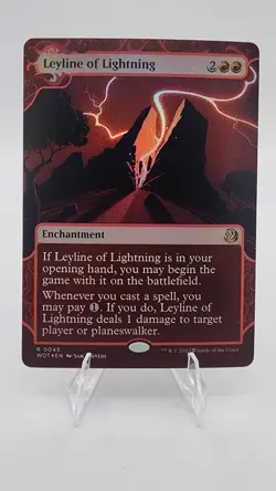 Leyline of Lightning Wilds of Eldraine: Enchanting Tales Foil - Image 1