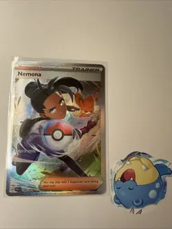 Nemona 238/091 SIR 2024 Pokemon Paldean Fates Full Art Trainer Card - Image 5