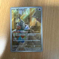 Mimikyu SVP075 Paldean Fates Black Star Promo Pokemon Card - Image 1