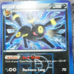 The Pokemon Company Umbreon 64/116 Plasma Freeze Reverse Holo 100 HP EN - Image 1