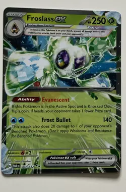 Froslass ex 003/182 S&V Paradox Rift Double Rare Tera Holo Pokemon TCG MINT - Image 1