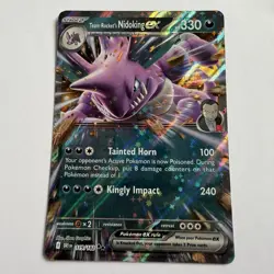 Pokemon TCG Team Rocket's Nidoking ex 119/182 Destined Rivals Pack Fresh / NM - Image 1