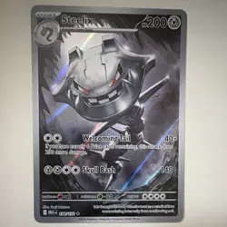 The Pokemon Company Steelix 150/132 Me01: Mega Evolution Holo Illustration Rare - Image 1