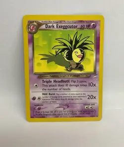 Dark Exeggutor 33/105 – Pokemon TCG Neo Destiny 2002 - LP/NM - Image 1