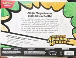 Pokemon TCG Mega Evolution Ascended Heroes Meganium ex Box - Image 2