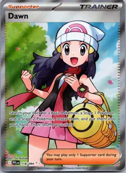 DAWN 118/094 ULTRA RARE PHANTASMAL FLAMES POKEMON NM - Image 1