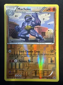 Machamp 49/101 Pokemon Plasma Blast Black & White Cosmo Holo+ Machoke 48/101 Rev - Image 4