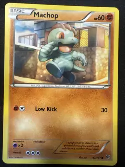Machamp 49/101 Pokemon Plasma Blast Black & White Cosmo Holo+ Machoke 48/101 Rev - Image 5