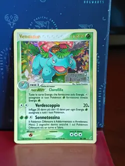 Carta Pokemon VENUSAUR PROMO STAMPED 28/100 SET EX GUARDIANI DEI CRISTALLI V - Image 1