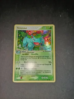 Carta Pokemon VENUSAUR PROMO STAMPED 28/100 SET EX GUARDIANI DEI CRISTALLI V - Image 4