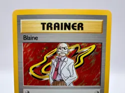Pokemon Trainer Card 1st Edition Blaine Gym Challenge 17/132 Vintage Holo Rare - Image 2