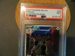 Persian #78 ISFA EN R - 2024 Sv: Shrouded Fable Pokemon 078/064 PSA 9 - Image 2