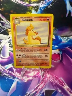 RAPIDASH 44/64 JUNGLE Unlimited Uncommon Pokemon - Image 1