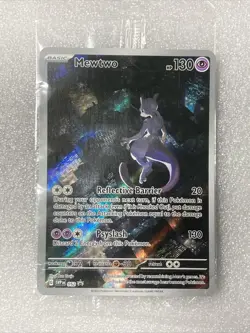 Pokemon 151 UPC Mewtwo Mew ex Metal Mew PROMO Set Sealed - Image 2