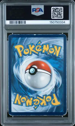 2015 POKEMON XY DOUBLE CRISIS #15 FULL ART/TEAM MAGMA'S GROUDON EX PSA 4 - Image 2
