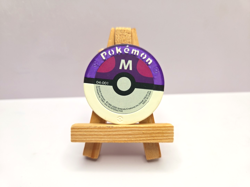 Mew - 04-001 - Pokemon Battrio - Master Ball Game Coin / Poker Chip - Japanese - Image 3