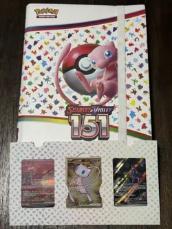 Pokemon Scarlet & Violet 151 Complete Master Set with UPC Promos Set - Image 1