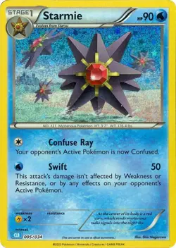 Pokemon Starmie - CLB 005/034 Classic Collection Holo - NM - Image 1