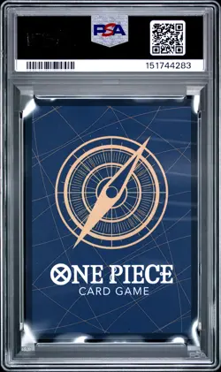 2025 ONE PIECE SIMPLIFIED CHINESE OP14-THE AZURE SEA'S SEVEN SHIRAHOSHI PSA 10 - Image 2