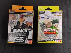 New Sealed Union Arena Super Pre-Release Starter Decks Bleach & Hunter X Hunter - Image 1