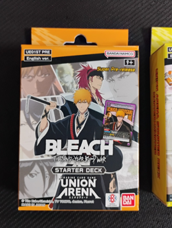 New Sealed Union Arena Super Pre-Release Starter Decks Bleach & Hunter X Hunter - Image 2