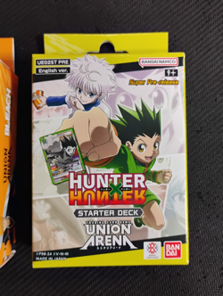 New Sealed Union Arena Super Pre-Release Starter Decks Bleach & Hunter X Hunter - Image 3
