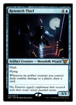 Research Thief 16 R Commander: Kamigawa: Neon Dynasty NM - Image 1
