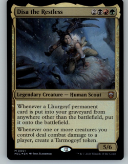 Disa the Restless (Borderless) Commander: Modern Horizons 3 Foil #1 - Image 1