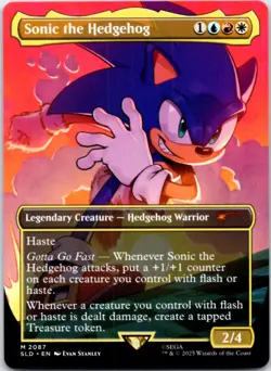 Sonic the Hedgehog Secret Lair Drop Series, 2087 NM - Image 1