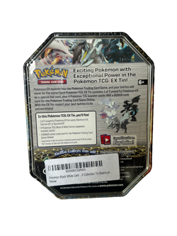 2012 Pokemon Reshiram EX Black & White Tin TCG & 1 pack Phantom Forces 10 cards - Image 4