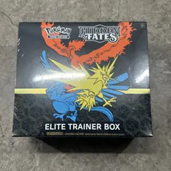 Pokemon Hidden Fates Elite Trainer Box New Factory Sealed ETB - Image 1