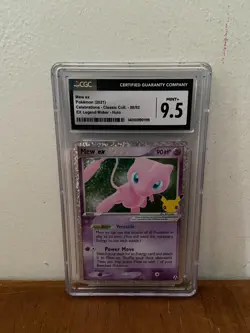 2021 POKEMON CELEBRATIONS CLASSIC COLLECTION 88/92 MEW EX LEGEND MAKER HOLO 9.5 - Image 1
