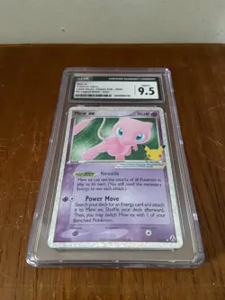 2021 POKEMON CELEBRATIONS CLASSIC COLLECTION 88/92 MEW EX LEGEND MAKER HOLO 9.5 - Image 2