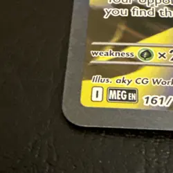 Mega Absol ex 161/132 Me01: Mega Evolution Holo Pokemon TCG Card Nm - Image 2