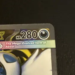 Mega Absol ex 161/132 Me01: Mega Evolution Holo Pokemon TCG Card Nm - Image 4